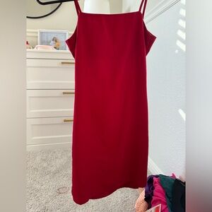 Lulus red mini dress